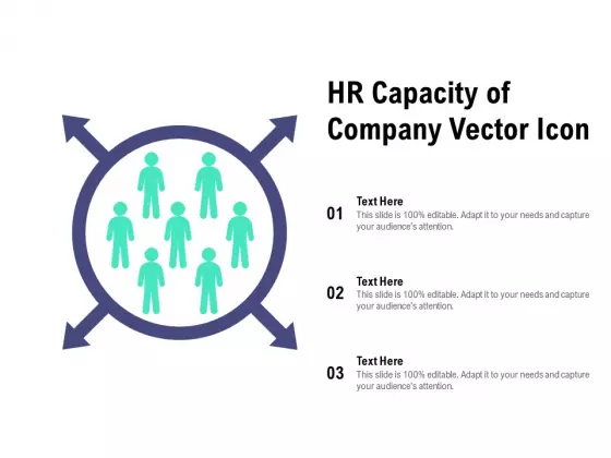 HR Capacity Of Company Vector Icon Ppt PowerPoint Presentation Ideas Layout Ideas