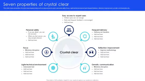 IT Agile Framework Seven Properties Of Crystal Clear Microsoft PDF