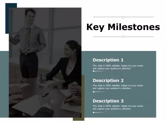 Key Milestones Slide Ppt PowerPoint Presentation Slides Rules