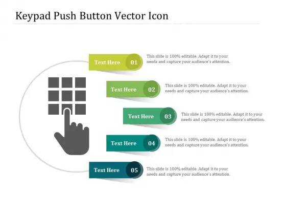 Keypad Push Button Vector Icon Ppt PowerPoint Presentation File Graphic Images PDF