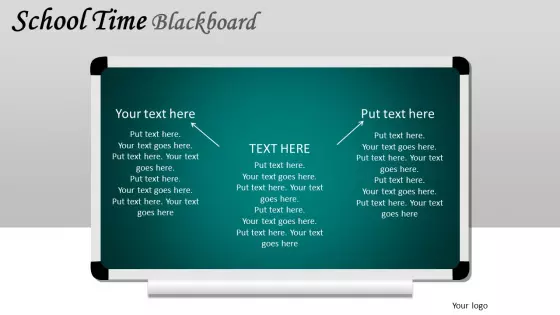 Kids School Time Blackboard PowerPoint Slides And Ppt Diagram Templates
