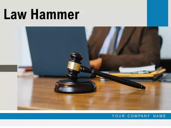 Law Hammer Currency Note Computer Keyboard Ppt PowerPoint Presentation Complete Deck