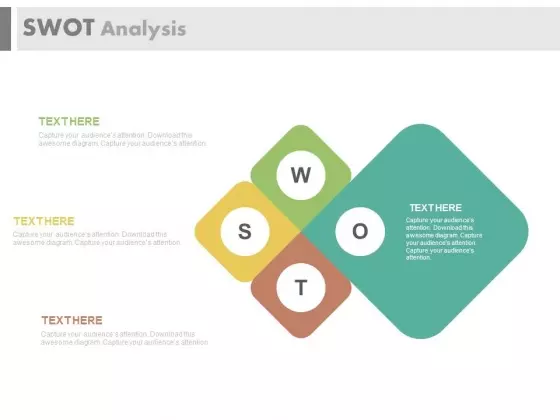 Layout Of Swot Analysis Diagram Powerpoint Template