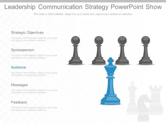 Leadership Communication Strategy Powerpoint Show