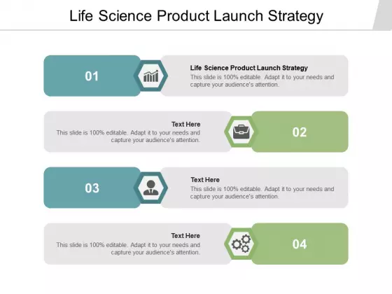 Life Science Product Launch Strategy Ppt PowerPoint Presentation Slides Clipart Cpb Pdf
