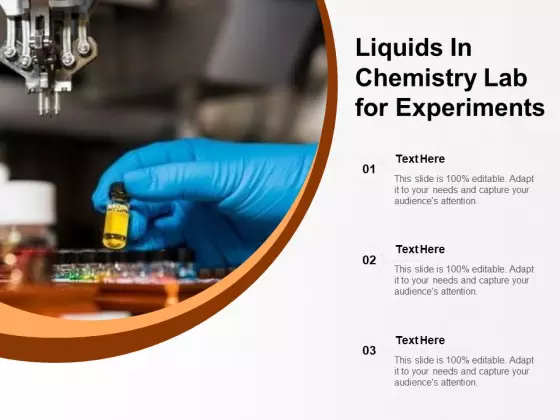 Liquids In Chemistry Lab For Experiments Ppt PowerPoint Presentation Gallery Introduction PDF