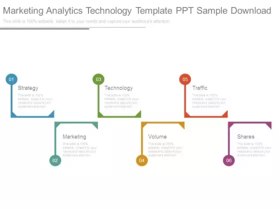Marketing Analytics Technology Template Ppt Sample Download