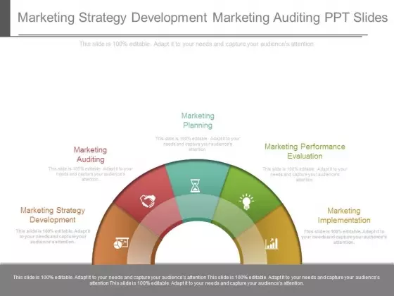 Marketing Strategy Development Marketing Auditing Ppt Slides