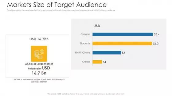 Markets Size Of Target Audience Ppt Summary Rules PDF