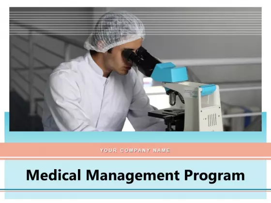 Medical Management Program Innovation Technology Big Data Ppt PowerPoint Presentation Complete Deck