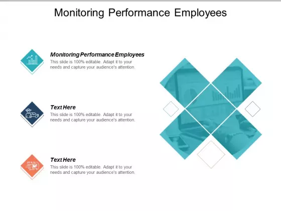 Monitoring Performance Employees Ppt PowerPoint Presentation Show Background Designs Cpb