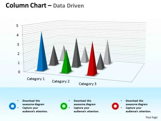 Microsoft Excel Data Analysis 3d Chart For Business Observation PowerPoint Templates