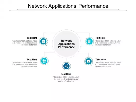 Network Applications Performance Ppt PowerPoint Presentation Portfolio Graphics Cpb