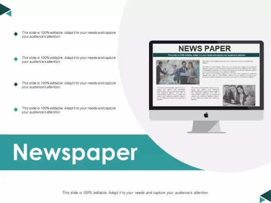 Newspaper Ppt Powerpoint Presentation File Graphics Example
