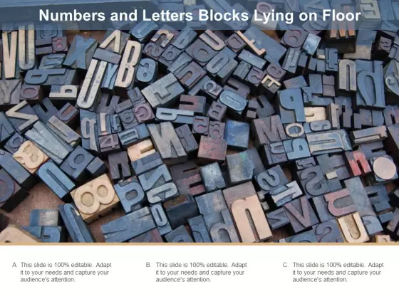 Numbers And Letters Blocks Lying On Floor Ppt PowerPoint Presentation Infographic Template Model