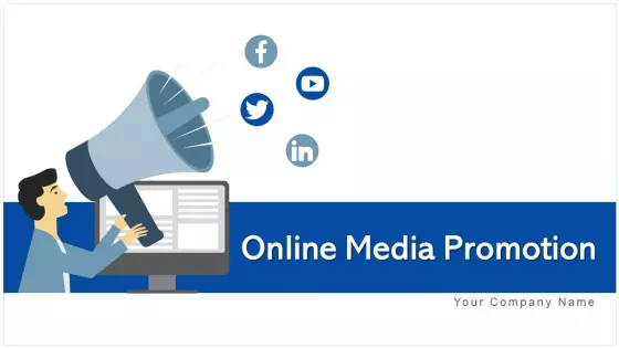 Online Media Promotion Goal Growth Ppt PowerPoint Presentation Complete Deck With Slides