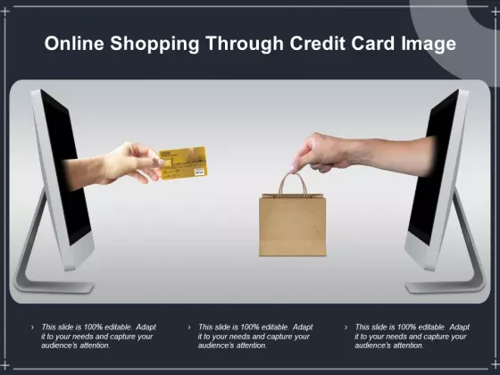 Online Shopping Through Credit Card Image Ppt PowerPoint Presentation Layouts File Formats