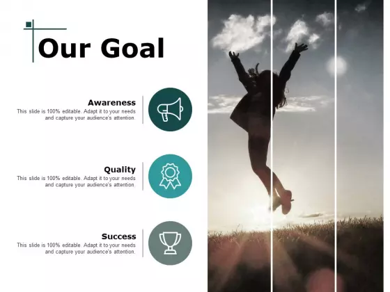 Our Goal Marketing Ppt PowerPoint Presentation Show Design Inspiration