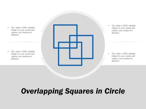 Overlapping Squares In Circle Ppt PowerPoint Presentation Gallery Structure