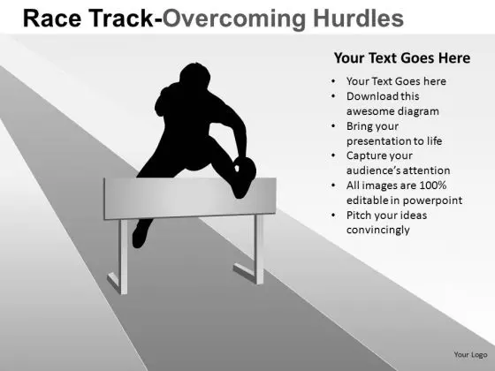 Overcoming Hurdles PowerPoint Slides And Ppt Template Diagrams