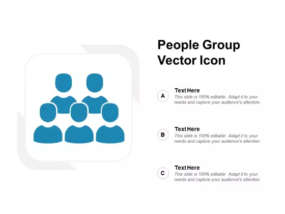 People Group Vector Icon Ppt PowerPoint Presentation Professional Tips