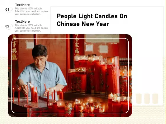 People Light Candles On Chinese New Year Ppt PowerPoint Presentation File Vector PDF