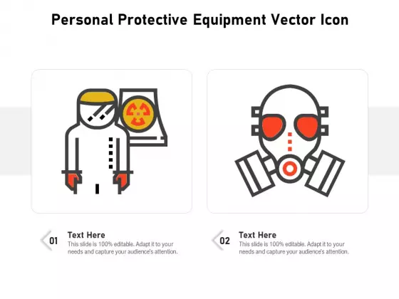 Personal Protective Equipment Vector Icon Ppt PowerPoint Presentation File Portfolio PDF