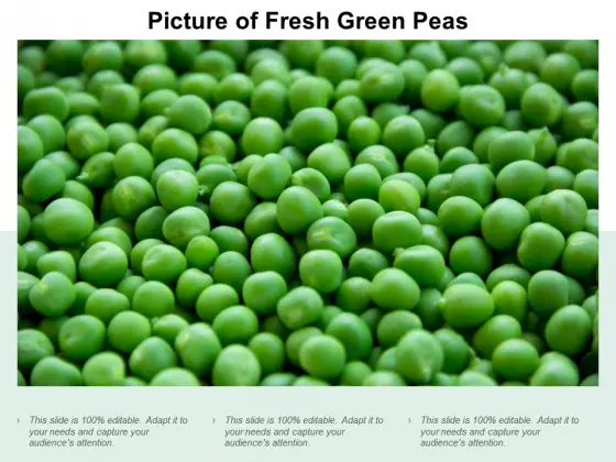 Picture Of Fresh Green Peas Ppt PowerPoint Presentation Pictures Graphics Design