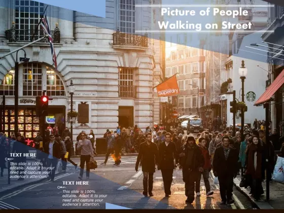 Picture Of People Walking On Street Ppt PowerPoint Presentation Icon Model PDF