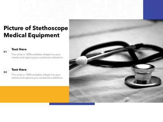 Picture Of Stethoscope Medical Equipment Ppt PowerPoint Presentation Pictures Information PDF