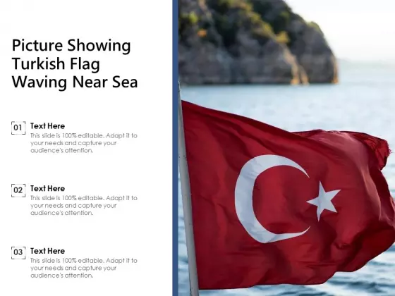 Picture Showing Turkish Flag Waving Near Sea Ppt PowerPoint Presentation File Rules PDF