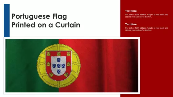 Portuguese Flag Printed On A Curtain Formats PDF