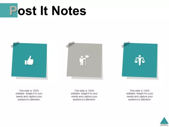 Post It Notes Compare Management Ppt PowerPoint Presentation Styles Show