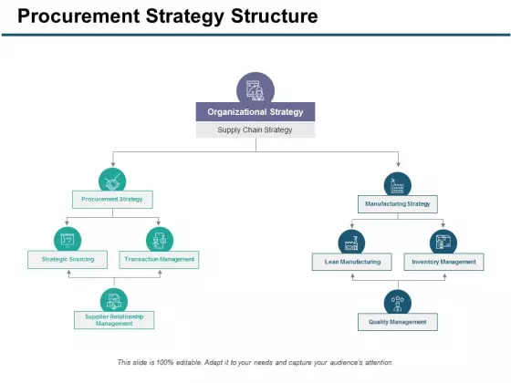 Procurement Strategy Structure Ppt PowerPoint Presentation Gallery Information