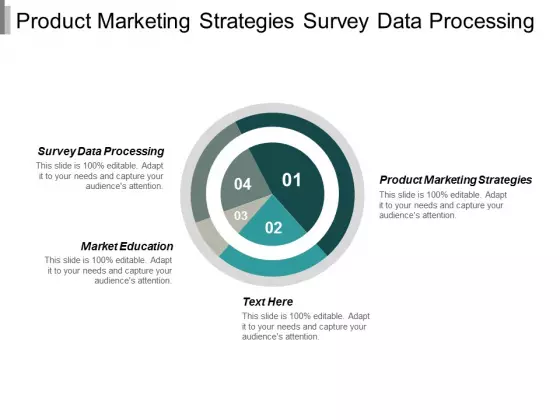 Product Marketing Strategies Survey Data Processing Market Education Ppt PowerPoint Presentation Slides Inspiration