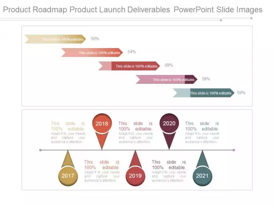Product Roadmap Product Launch Deliverables Powerpoint Slide Images