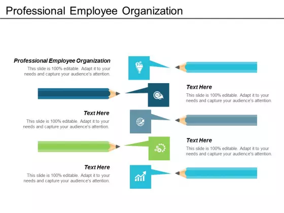 Professional Employee Organization Ppt Powerpoint Presentation Inspiration Diagrams Cpb