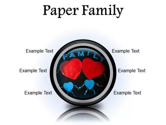 Paper Family Abstract PowerPoint Presentation Slides Cc