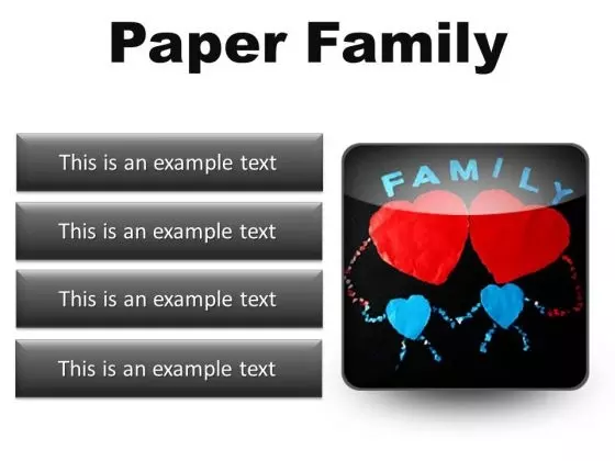 Paper Family Abstract PowerPoint Presentation Slides S