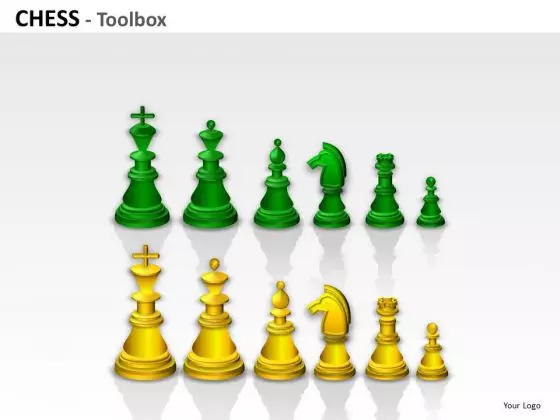 Pieces Chess Toolbox PowerPoint Slides And Ppt Diagram Templates