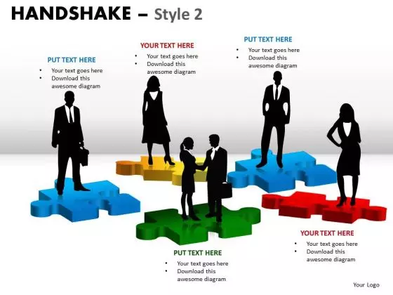 PowerPoint Presentation Designs Editable Handshake Ppt Template