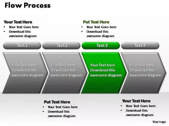 PowerPoint Presentation Growth Flow Process Ppt Designs