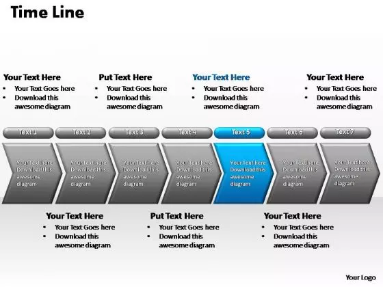 PowerPoint Process Leadership Flow Process Ppt Designs