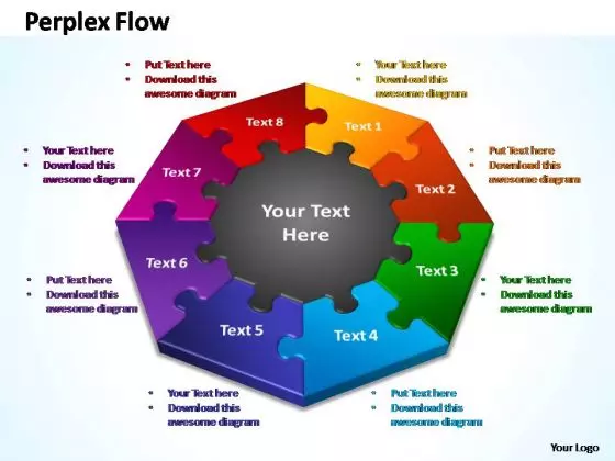 PowerPoint Process Process Perplex Flow Ppt Slide Designs