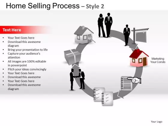PowerPoint Slide Image Home Selling Ppt Slide