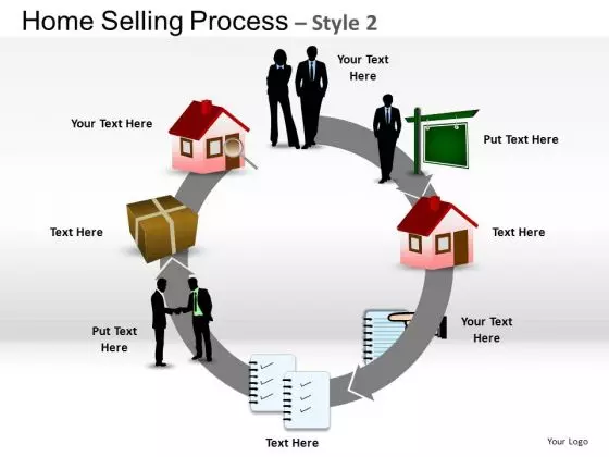PowerPoint Slide Marketing Home Selling Ppt Theme