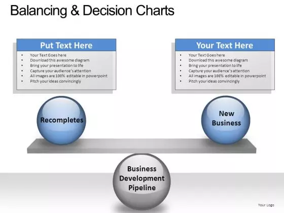 PowerPoint Slide Process Balancing Decision Ppt Slide