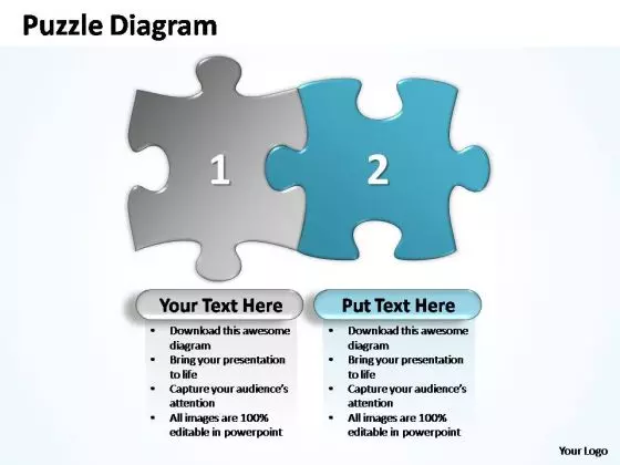 PowerPoint Slides Strategy Puzzle Piece Ppt Design