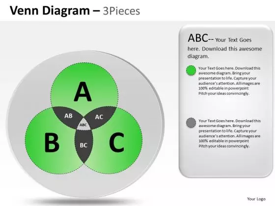 PowerPoint Slides Strategy Venn Diagram Ppt Theme