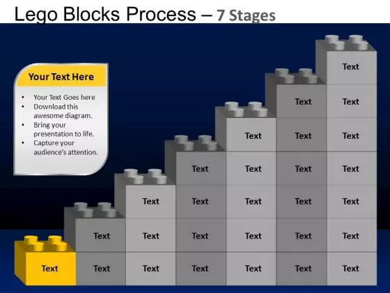 PowerPoint Template Leadership Lego Blocks Ppt Slide Designs